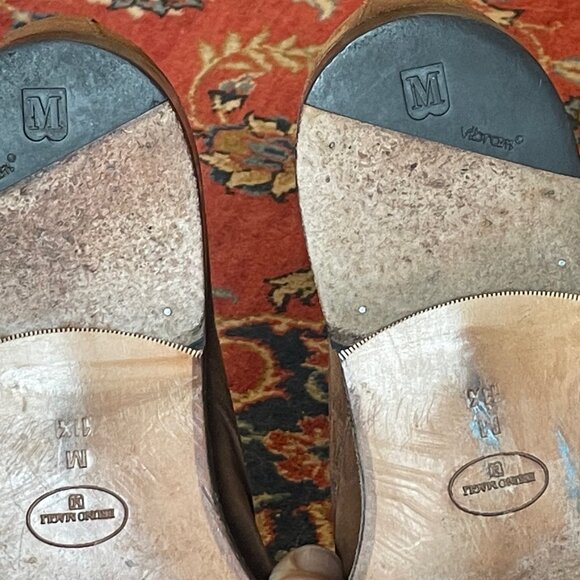 Bruno Magli Mens 11 1/2  D Irwin Cocoa Brown Suede shoes, very good! main image 10